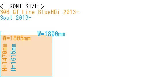 #308 GT Line BlueHDi 2013- + Soul 2019-